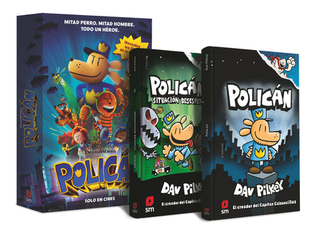  Pack caja de Policán (libros 1 y 2) 