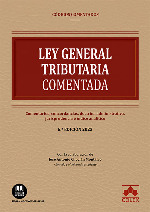  Ley General Tributaria - Código comentado 