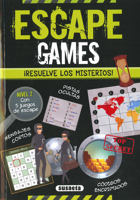  Escape Games. ¡Resuelve los misterios! Nivel 2 