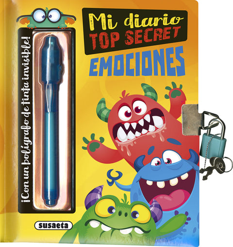  Mi diario Top Secret Emociones 