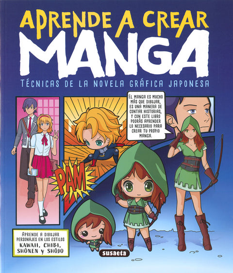  Aprende a crear manga 