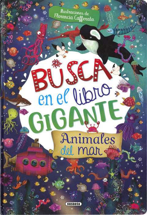 Busca en el libro gigante animales del mar 