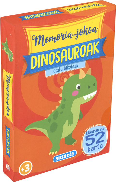  Memoria-jokoa dinosauroak 