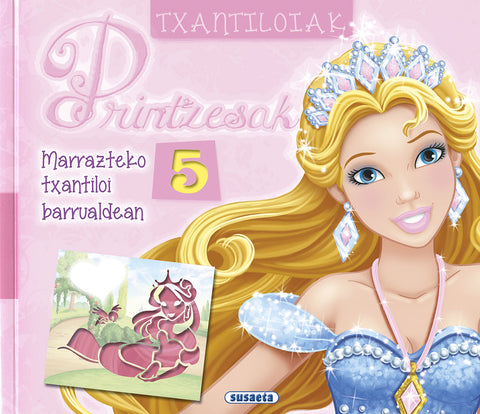  Txantiloiak printzesak 