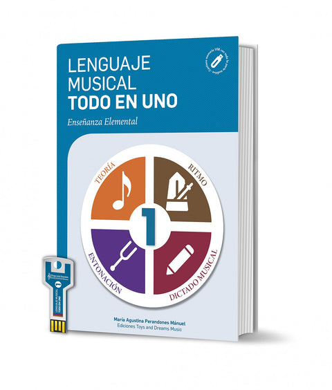  LENGUAJE MUSICAL TODO EN UNO 1º NIVEL 