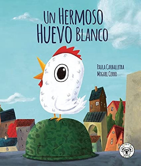  Un hermoso huevo blanco 