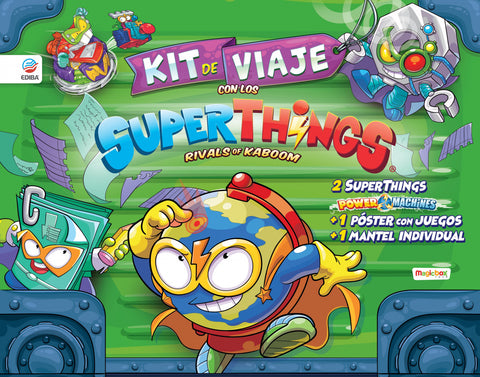  Kit de Viaje con los Superthings Power Machines 