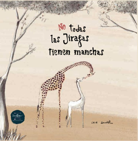  No todas las jirafas tienen manchas 
