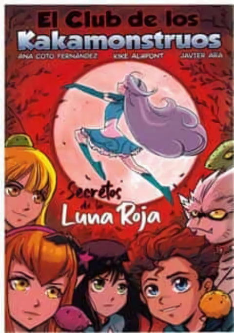  El club de los kakamonstruos: Secretos de la Luna Roja 