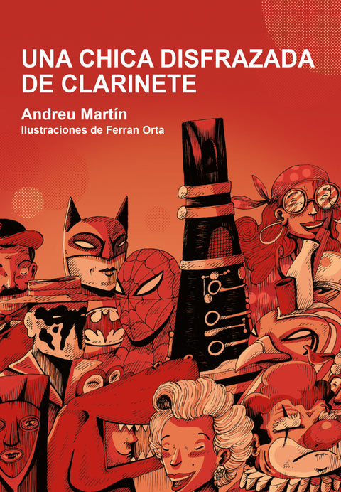  Una chica disfrazada de clarinete 