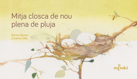  Mitja closca de nou plena de pluja 