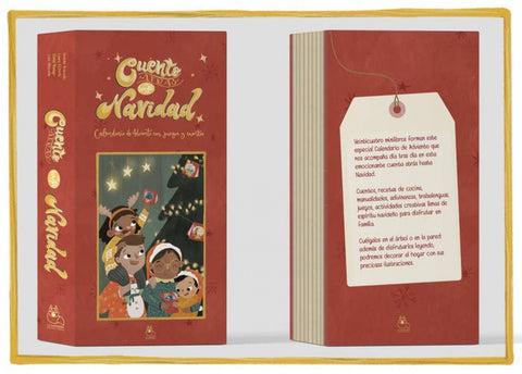  Cuento atrás hasta Navidad , Calendario de adviento con juegos y cuentos 