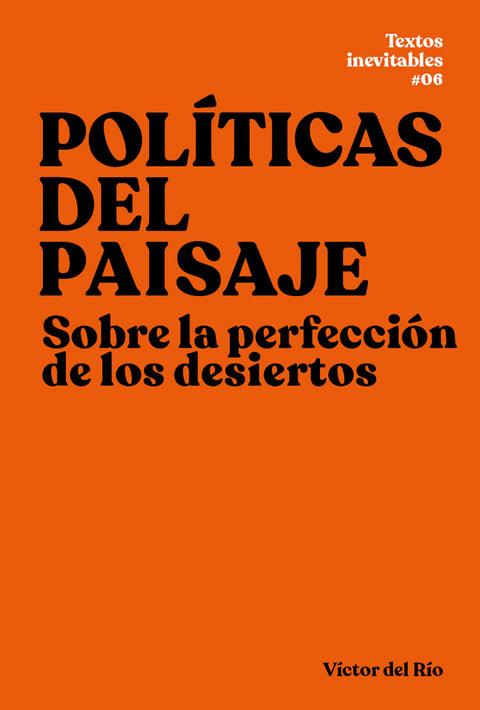  Políticas del paisaje 