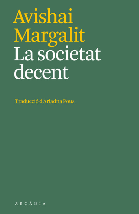  La societat decent 
