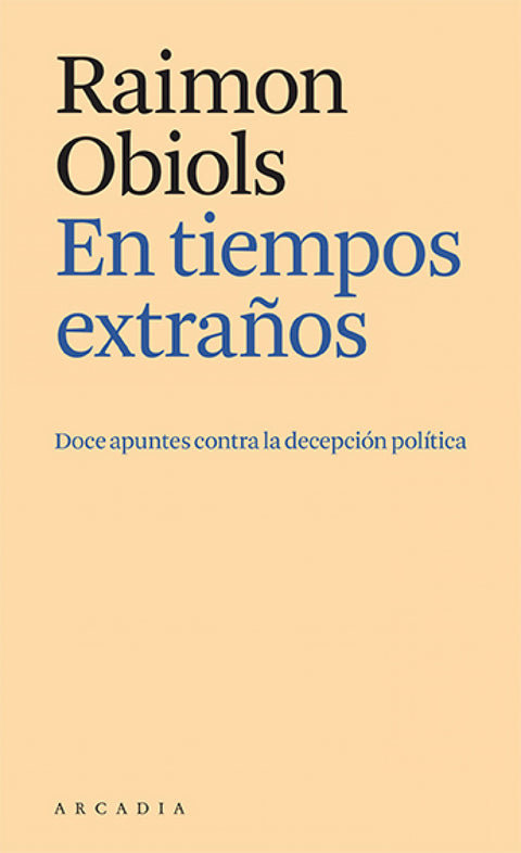  En tiempos extraños 
