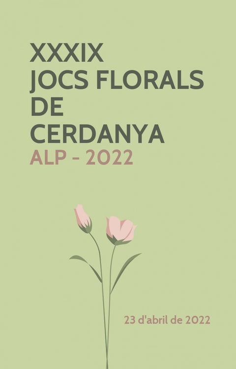  XXXIX Jocs Florals de Cerdanya 