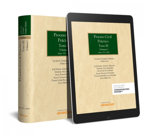  PROCESO CIVIL PRÁCTICO, TOMO III. VOLUMEN I y II 