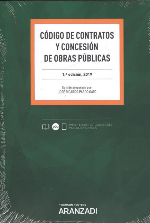  CÓDIGO DE CONTRATOS Y CONCESIÓN DE OBRAS PÚBLICAS 
