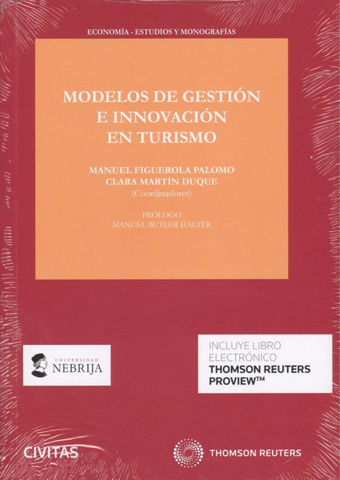  MODELOS DE GESTIÓN EN INNOVACIÓN EN TURISMO 