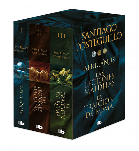  Trilogía Africanus (edición pack con: El hijo del consul # Las legiones malditas # La traición de Roma) 