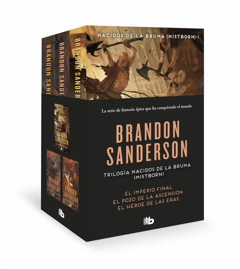  Trilogía Nacidos de la Bruma [Mistborn] (pack con: El imperio final # El pozo de la Ascensión # El héroe de las Eras) 