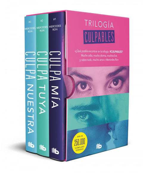  Trilogía Culpables (estuche con: Culpa mía # Culpa tuya # Culpa nuestra) 