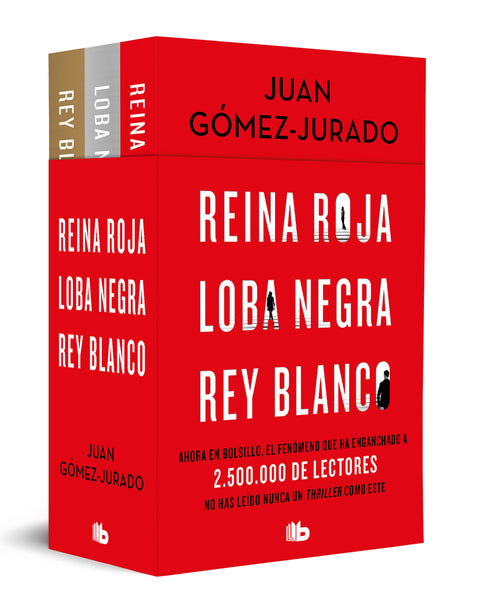  Trilogía Reina roja (Pack con: Reina roja # Loba negra # Rey blanco) 