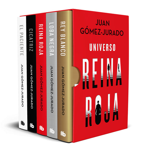  Universo Reina roja (Estuche con: con: Reina roja # Loba negra # Rey blanco # Cicatriz # El paciente) 