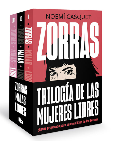  Pack Trilogía Zorras (contiene los títulos: Zorras # Malas # Libres) 