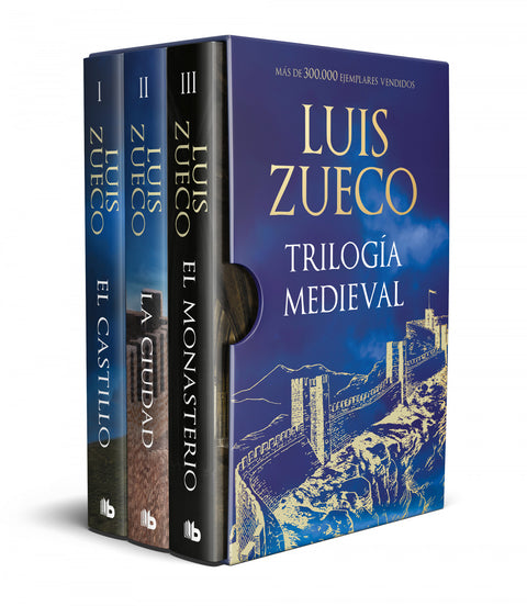  TRILOGÍA MEDIEVAL (ESTUCHE CON: EL CASTILLO # EL MONASTERIO # LA CIUDAD) 