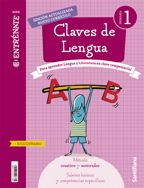  CUADERNO CLAVES DE LENGUA SERIE ENTRENATE 1 PRIMARIA 