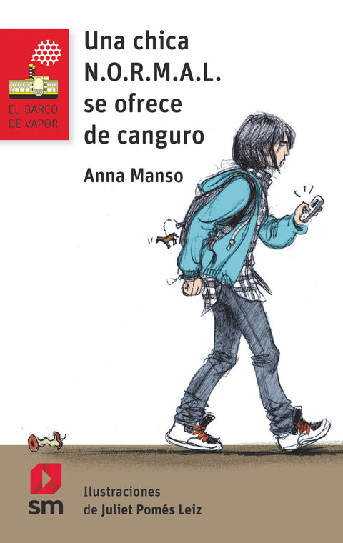  Una chica N.O.R.M.A.L se ofrece de canguro 