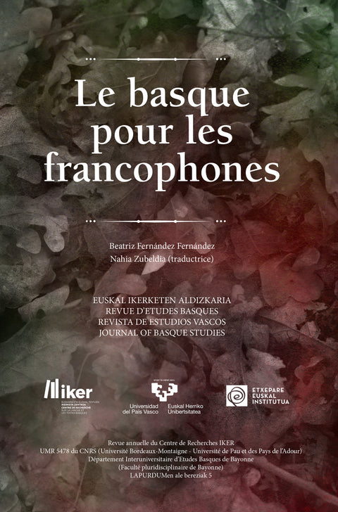  Le basque pour les francophones 