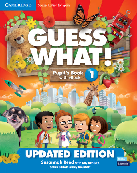  Guess What!Special edition for Spain Updated Level 1 Pupil's Book with Enhanced 