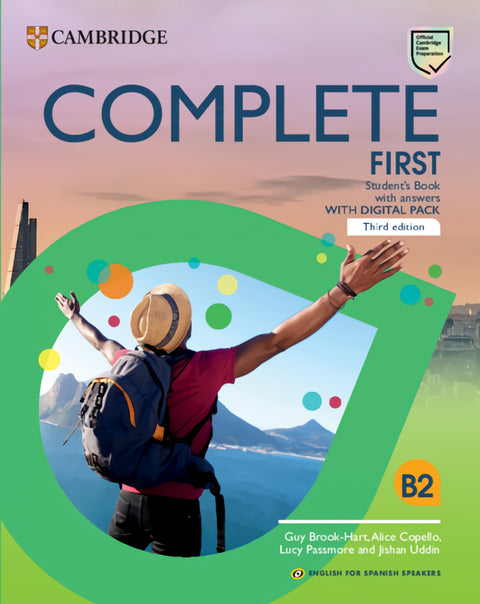 COMPLETE FIRST STUDENT`S BOOK WITH ANSWERS ENGLISH 