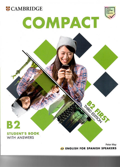  COMPACT FIRST STUDENT`S BOOK WITH ANSWERS ENGLISH 