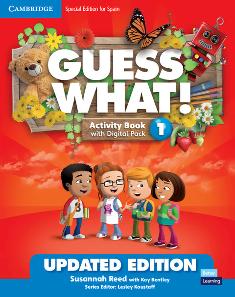  Guess What!Special edition for Spain Updated Level 1 Activity Book with Digital 