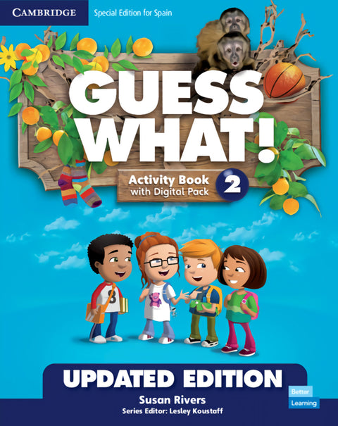  Guess What!Special edition for Spain Updated Level 2 Activity Book with Digital 