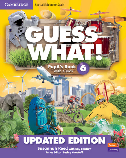  Guess What! Level 6 Pupil's Book with Enhanced eBook Special Edition for Spain Updated 