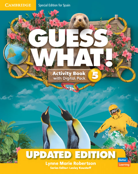  Guess What!Special edition for Spain Updated Level 5 Activity Book with Digital 