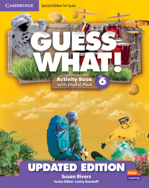  Guess What! Level 6 Activity Book with Digital Pack and Home Booklet Special Edition for Spain Updated 