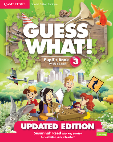  Guess What!Special edition for Spain Updated Level 3 Pupil's Book with Enhanced 