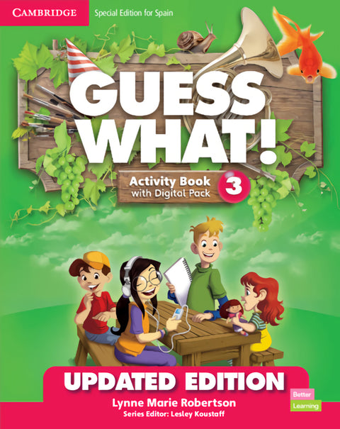  Guess What!Special edition for Spain Updated Level 3 Activity Book with Digital 