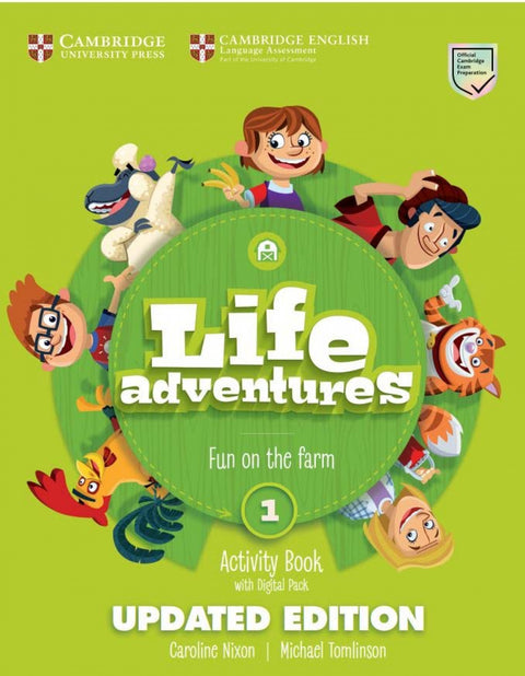  Life Adventures Updated Level 1 Activity Book with Home Booklet and Digital Pack 
