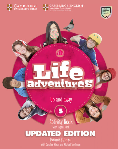  Life Adventures Level 5 Activity Book with Home Booklet and Digital Pack Updated 