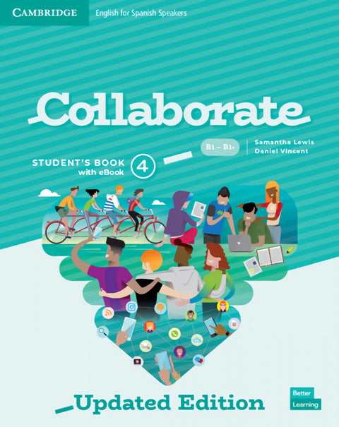  Collaborate English for Spanish Speakers Updated Level 4 Student's Book with eBook 