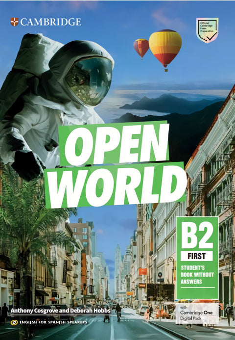  Open World First English for Spanish Speakers Student's Pack Updated (Student's Book without answers and Workbook without answers and Audio) 