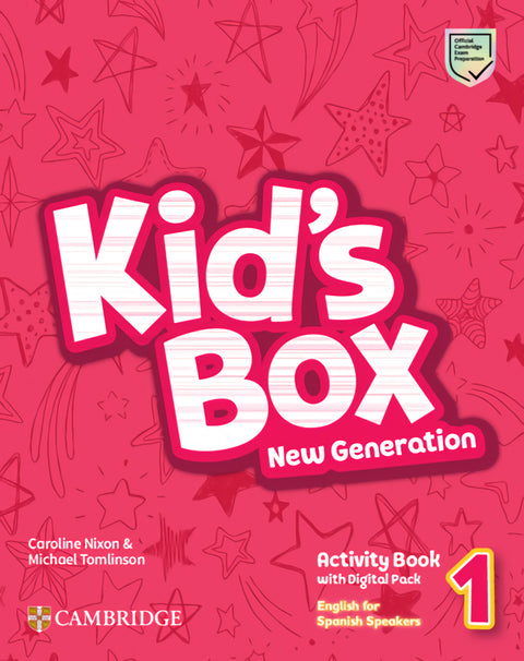  Kid's Box New Generation English for Spanish Speakers Level 1 Activity Book with Home Booklet and Digital Pack 
