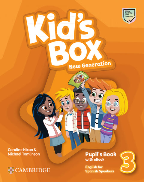  Kid's Box New Generation English for Spanish Speakers Level 3 Pupil's Book with eBook 