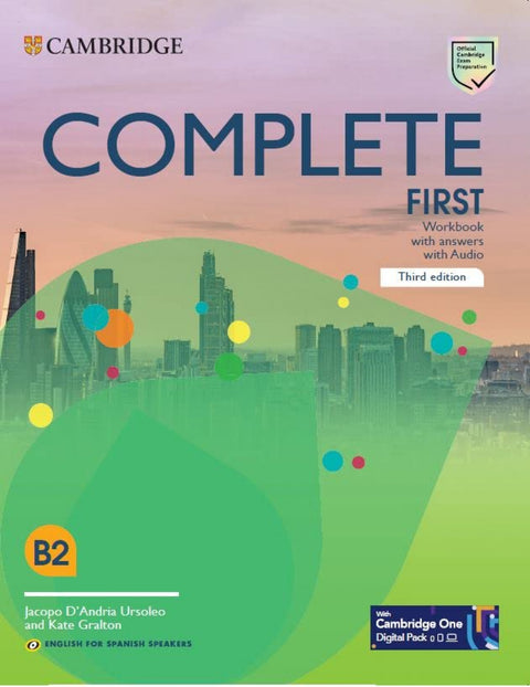 COMPLETE FIRST WORKBOOK WITH ANSWERS WITH AUDIO EN 